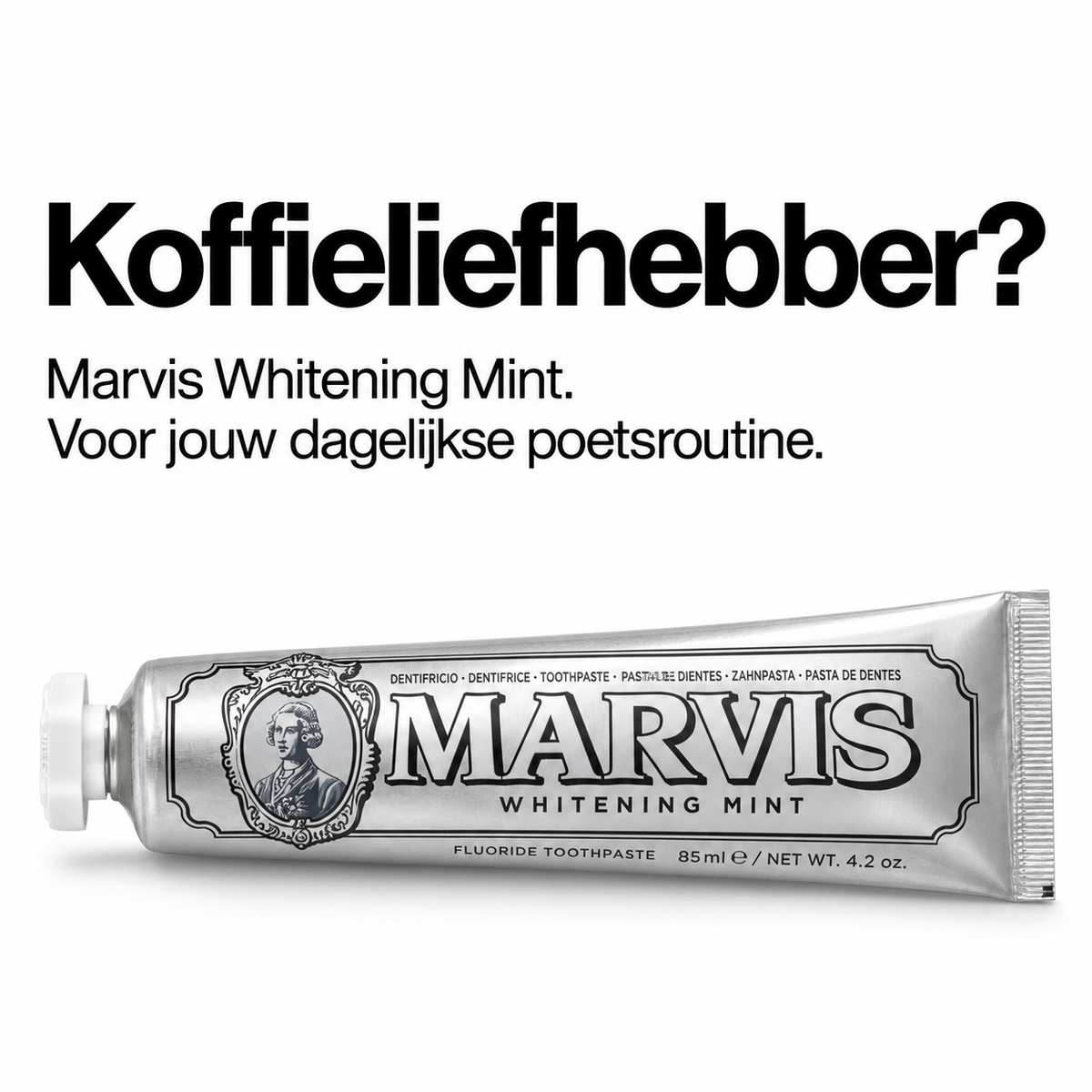 koffie tandpasta