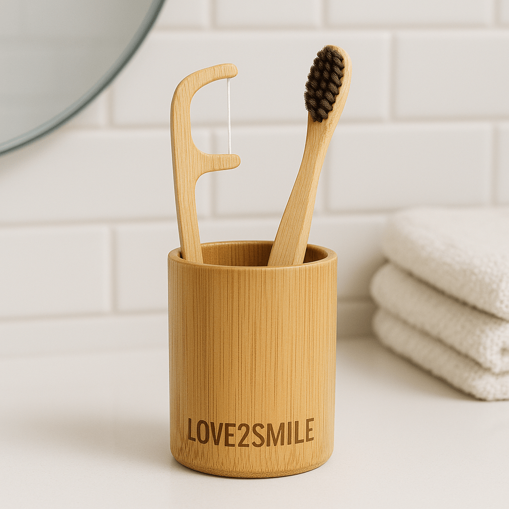 Tandenstoker Bamboe - love2smile.nl